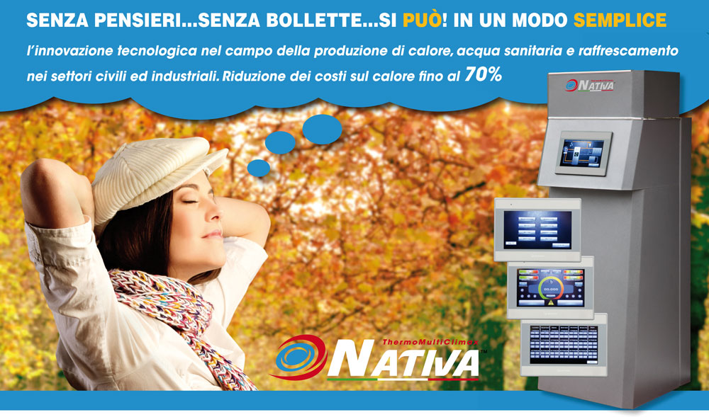 Nativa - come azzerare bollette gas e luce - ThermoMultiClimax